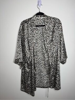 VICTORIA’S SECRET | Y2K 00s Short Leopard Robe Missing Belt